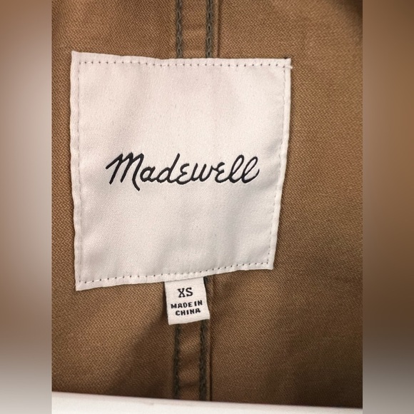 Madewell Dispatch Camo Jacket Faded Birch Women’s  Size XS - Picture 3 of 9